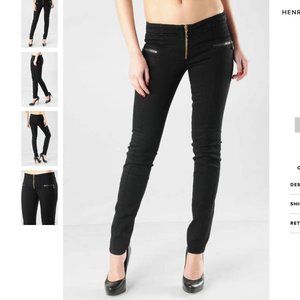 J Brand x Duarte black Ziggy jeans sz 27